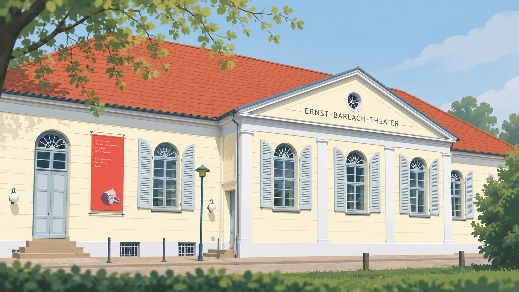 Das Ernst-Barlach-Theater Güstrow (Illustration)